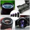 BESPORTBLE Waterproof Camera Lens Pouch Set Drawstring Lens Protector Bags with Thickened Neoprene and Plush Lining Four Sizes S/m/l/xl and Travel Purple view 3