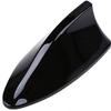 Car Shark Fin Aerial Antenna Cover for Nissan Qashqai Micra Juke XTrail Navara Note Tiida Pathfinder, Roof Style Shark Fin Antenna, Car Signal Fin Aerials Cover with Aerial Adhesive Base,B-Black view 1