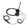 Dam Skerisi Call Center Headset H390D - 3.5 - MV, Noise Cancelling Business Headset with HD Microphone, 3.5mm On Ear Headphones for Telemarketing Customer Service, Lightweight ABS Material for view 3