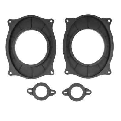 4PCS Car Audio Stereo Speaker Adapter Mounting Bracket Rings, Replacement for Reiz Levin 12-16, ABS Speaker Spacer Rings with Gasket, for V