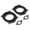 4PCS Car Audio Stereo Speaker Adapter Mounting Bracket Rings, Replacement for Reiz Levin 12-16, ABS Speaker Spacer Rings with Gasket, for V view 2