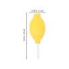 BESPORTBLE 8pcs Camera Lens Cleaning Air Blowers Dust Blower Pump for Photography and Gardening Use Yellow Squeeze Air Cleaning Tools Random Color Random Color view 2