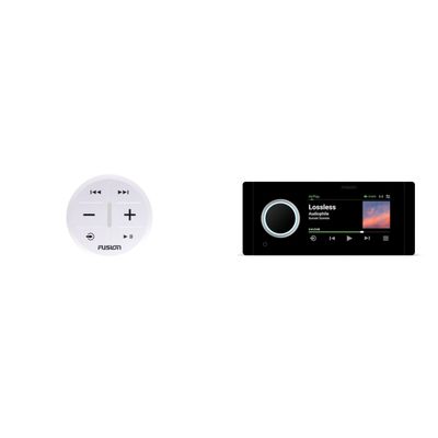 Fusion MS-RA800 Apollo Touchscreen Marine Entertainment System with Wireless Remote - White