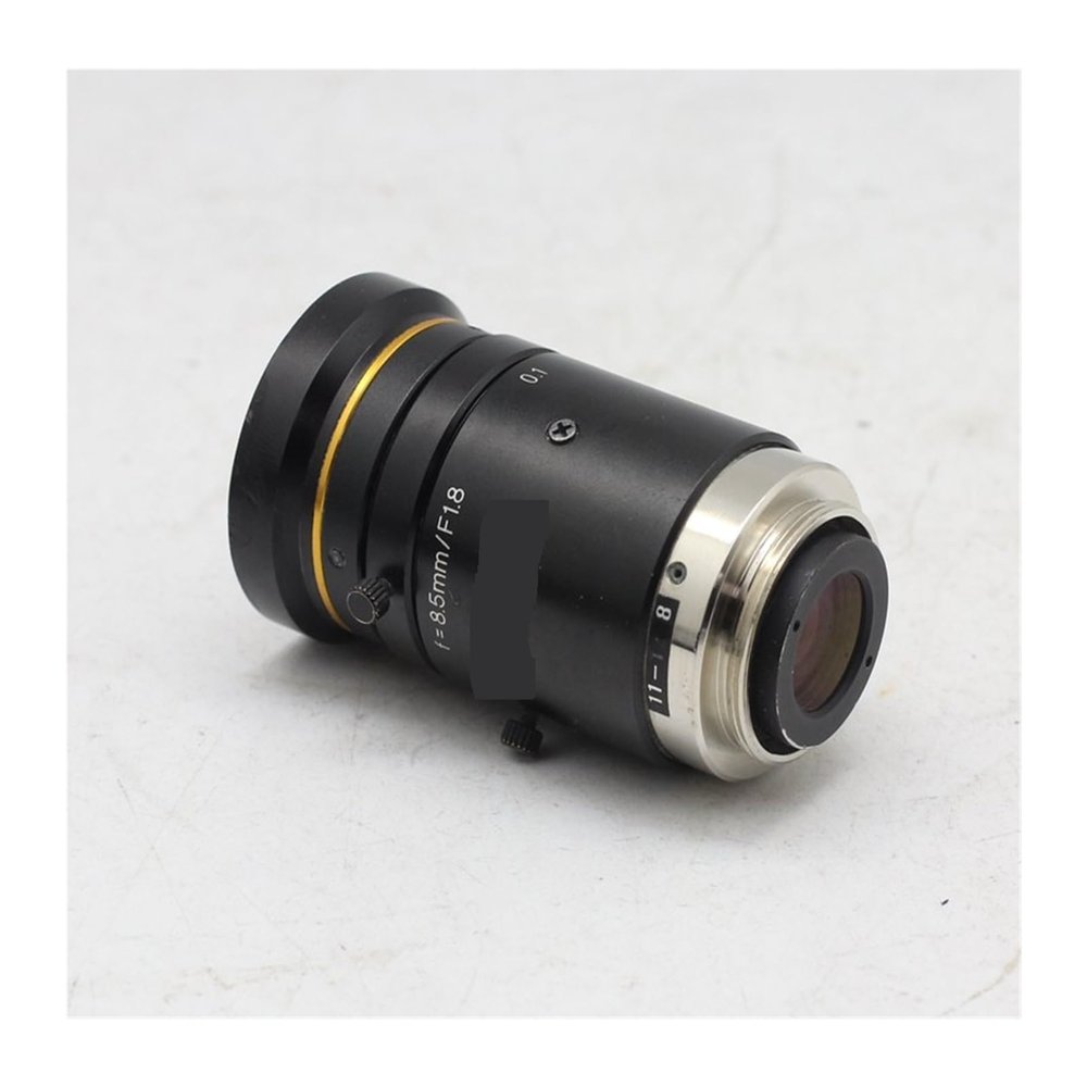 EHVYBDX Microscopes Lens 8.5mm F1.8 2/3 Industry Camera Lens Lens Machine Vision Lens in Good Condition Microscope Eyepieces for Optical Microscope