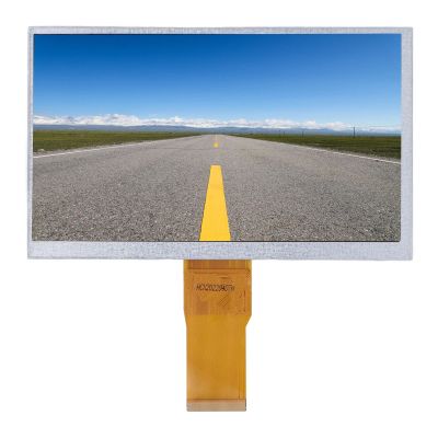 7 Inch IPS LCD Screen Module, High Definition Display Monitor, 1024x600 Resolution TFT LCD Panel with Full View Angle, Compatible for Security Doorbell, Vehicle Products, Industria