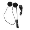 JKOKPMG Anti Interference Bluetooth Helmet Headphone USB Fast Charging Motorcycle Riding Hands Free Headset Lightweight Compact Design for Motorcycle Riders ABS Material Black view 1