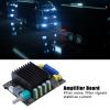 Amplifier Board High Power Digital Audio Dual Channel 100W x2 TDA7498 Chip DC 12 36V for Car Home Stereo System with Aluminum Heat Sink ABS Material view 2