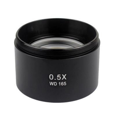 EHVYBDX 0.3X 0.5X 0.7X 0.75X 1X 1.5X 2.0X Auxiliary Objective Lens for Zoom Stereo Microscope - 48mm Thread for Trinocular Microscopes