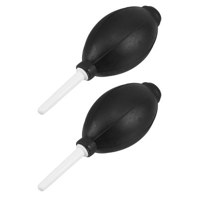 DIYEAH 2pcs Manual Air Blower Dust Removal Bulbs for Camera Lens and Computer Electronics Cleaning Tools Rubber Blower Balls and Plastic Handles, Portable Mini Air Pump for DSLR, Laptop,