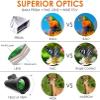 12X50 Monocular Telescope, BAK4 Prism & FMC HD Monocular Scope with Smartphone Holder and Tripod, IPX7 Waterproof for Bird Watching, Camping, Concert view 3