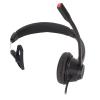 XONGIP H390 - USB - 1 Single Ear Telephone Headset, USB Business Headset with Noise Cancellation Mic, Ultra Lightweight Office Headset for Call Centers Customer Service Telemarketing Conf view 4