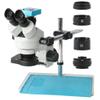 EHVYBDX Microscope Accessories Kit 48MP 2K USB HDMI Digital Video Camera 3.5X-90X Simul-Focus Parfocal Trinocular Stereo Microscope for Soldering Repair Tool Type C Microscope Slides view 1
