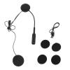 Klanata Motorcycle Helmet Bluetooth Headset Wireless Headphones with Integrated Microphone and Hands Free Call Function for Music and Communication, Power Display Support for Mobile view 1