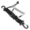 Kadimendium Professional Loss Proof Diving Lanyard Quick Release Buckle for M4 Handle Fittings Diving Camera Lanyard for Dive Lights, Cameras (Grey) view 2