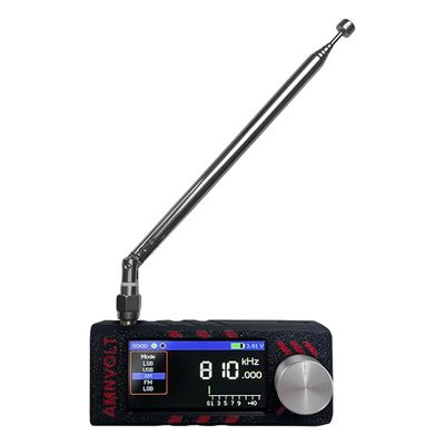 SI4732 0.5-108mhz Mini Pocket Radio 1.9inch Screen HF SW MW VHF Radio (StyleA)