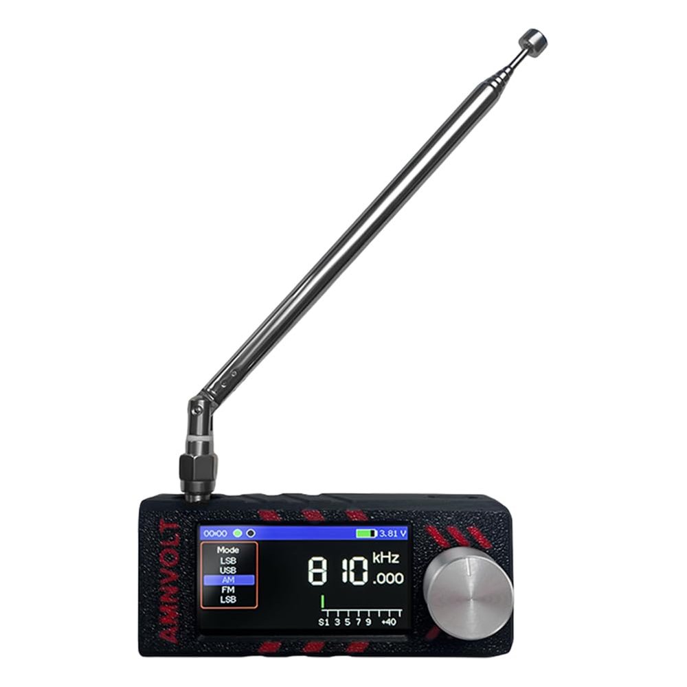 SI4732 0.5-108mhz Mini Pocket Radio 1.9inch Screen HF SW MW VHF Radio (StyleA)