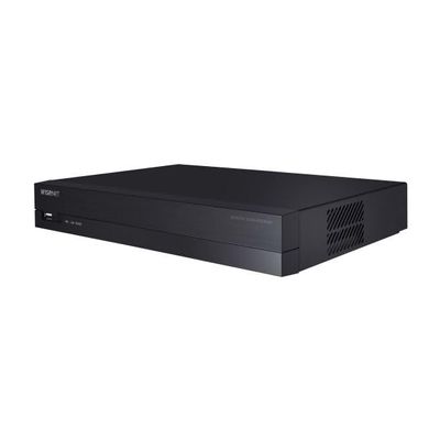 Hanwha Vision QRN-430S 4 Channel Network Video Recorder with Built in PoE 4K Support HDMI Output and Mobile Remote Viewing (No HDD Included)