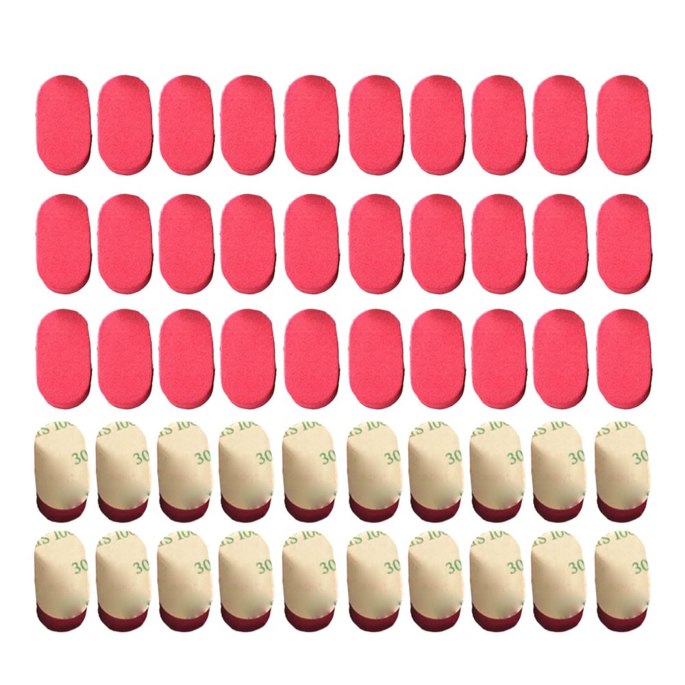 50Pcs Cushion Pad for QAV210 QAV250 Frames Skids Mat with Quick Installation and Long Durability Black Minimalist Design