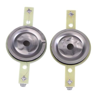 Menolana 2 Pieces Tweeter Diaphragm Speaker Diaphragm DIY Film Round Repair Parts Lightweight Tweeter Voice Coil Speaker Film