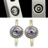 Menolana 2 Pieces Tweeter Diaphragm Speaker Diaphragm DIY Film Round Repair Parts Lightweight Tweeter Voice Coil Speaker Film view 2