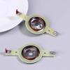Menolana 2 Pieces Tweeter Diaphragm Speaker Diaphragm DIY Film Round Repair Parts Lightweight Tweeter Voice Coil Speaker Film view 3