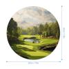 Golf Court Mouse Pad-Funny Round Computer Mouse Mat,Mini Waterproof Non-Slip Mouse Pads for Home Office Decor Desk Accessories view 2