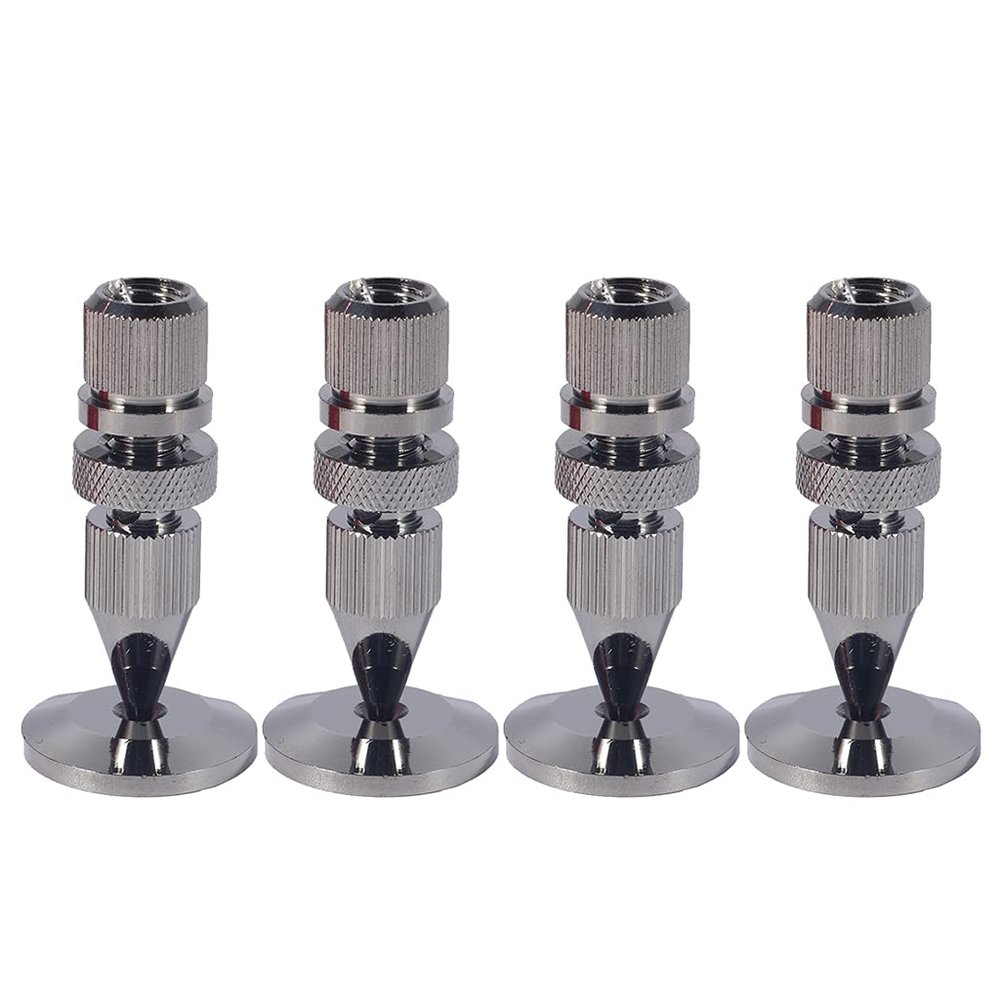 4 Pcs Speaker Spike Isolation Spikes Stand Foot for Speaker Frame, DVD Player