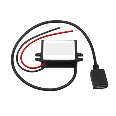 FHVQRCUNS DC5V 3A Female USB Converter 12V 24V 36V 48V 60V 72V 80V 85V to 5VDC 15w Step Down Regulator
