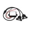FHVQRCUNS DC5V 3A Female USB Converter 12V 24V 36V 48V 60V 72V 80V 85V to 5VDC 15w Step Down Regulator view 3