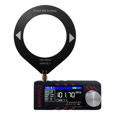SI4732 0.5-108mhz Mini Pocket Radio 1.9inch Screen HF SW MW VHF Radio (StyleC)