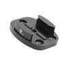 BGNing 1/4Screw Hole Aluminum Quick Release Tripod Mount Buckle Base Sports Camera Interface Adapter for Hero 13 8 7 6 5 Excellent(Base with Adapter) view 4