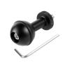 1 inch Ball Head Adapter 1/4" M5 Adjustable Screw Fixed Mount for GoPro13 SJCAM Action Camera Excellent(Type B M5) view 3