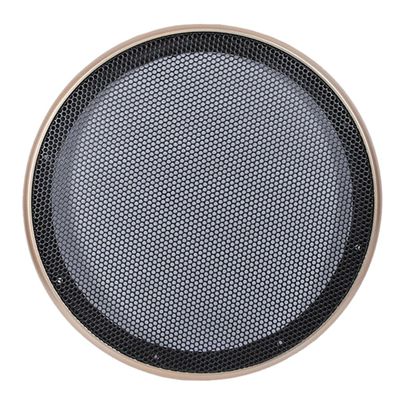 10Inch Loudspeaker Grill Solid Metal and ABS Constructions with Reflective Coating Heavily Metal Grill Mesh