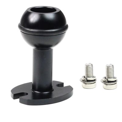 1 inch Ball Head Adapter 1/4" M5 Adjustable Screw Fixed Mount for GoPro13 SJCAM Action Camera Excellent(Type A)