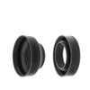 49 52 55 58 62 67 72 77 82 mm Foldable Rubber Camera Lens Hood Anti Glass Reflection Collapsible Black Soft Screw-on Generic(82mm) view 1