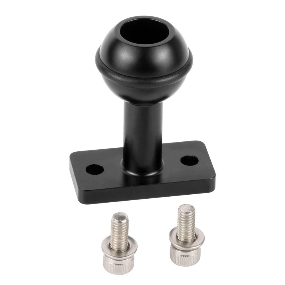 1 inch Ball Head Adapter 1/4" M5 Adjustable Screw Fixed Mount for GoPro13 SJCAM Action Camera Excellent(Type D)