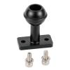 1 inch Ball Head Adapter 1/4" M5 Adjustable Screw Fixed Mount for GoPro13 SJCAM Action Camera Excellent(Type D) view 1