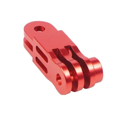 CNC Aluminum Three-Way Pivot Arm Mount Adapter for Hero 13 9 8 7 6 4 5 for Sony Action Camera Excellent(Red Long Adapter)