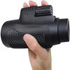 10x42 Monocular Telescope BK7 Focus Travel Camping Outdoor Optics Hiking Monocular Telescope (Color : with Phone Adapter)(Color : with Phone Adapter) (Ewith Phone Adapter) view 4
