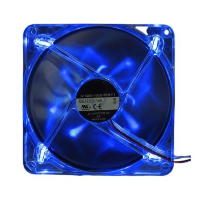 140mm LED Cooling Fan Computer Fan a14025-10cb-3bn-f1 14cm 12V 0.14a 1000RPM