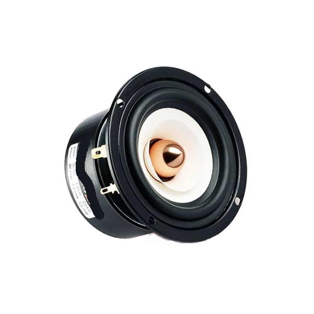 1Pcs 3 Inch Audio Portable Speakers 4 Ohm 8 Ohm 15W Full Range HiFi(Round,4 Ohm 15W)