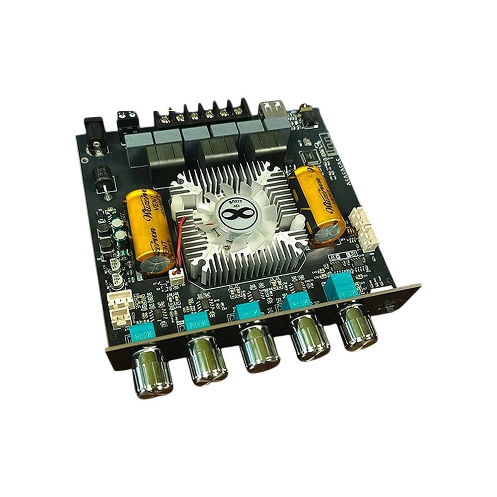 16-38V ZK-AS21 2G Channel TPA3255 Power Audlo Stereo Subwoofer Amplifier Board 220WX2+350W Bass AMP New 2026 High for Reliable Electronic Component, Precision, Stable Performance