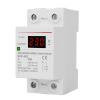 230V AC 40A Din Rail Automatic Recovery Reconnect Over Under Voltage Relay Protective Device Protector Overvoltage Protection(Digital SVP-60L,40A) view 3