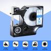 10 Pack Label Tape 12mm 45014 Blue On White Ribbon Compatible with Duo 3M PL100 PL150 view 3