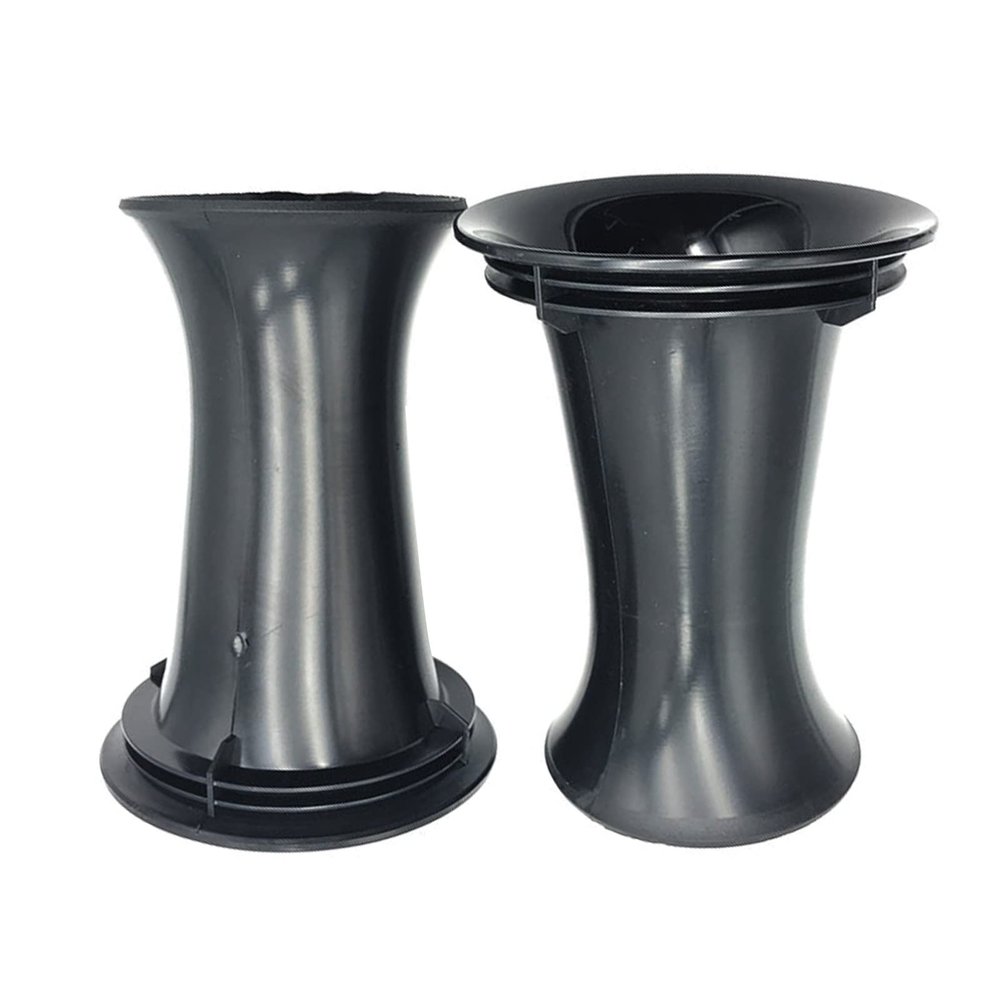 99x160mm Black Port Subwoofer Bass for Inverted Tube for Loudspeaker 2PCS/Set
