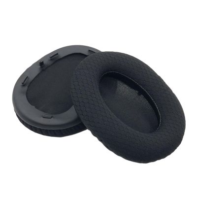 1Pair Ear Pads for OpusX Gaming Headphones Elastic Mesh Earpads Sponge Cushion Cover Replacement Replacement