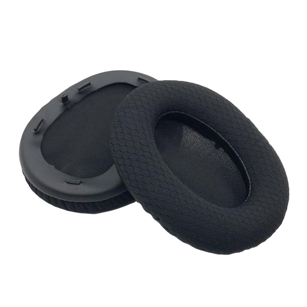 1Pair Ear Pads for OpusX Gaming Headphones Elastic Mesh Earpads Sponge Cushion Cover Replacement Replacement