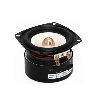 1Pcs 3 Inch Audio Portable Speakers 4 Ohm 8 Ohm 15W Full Range HiFi(Square,8 Ohm 15W)