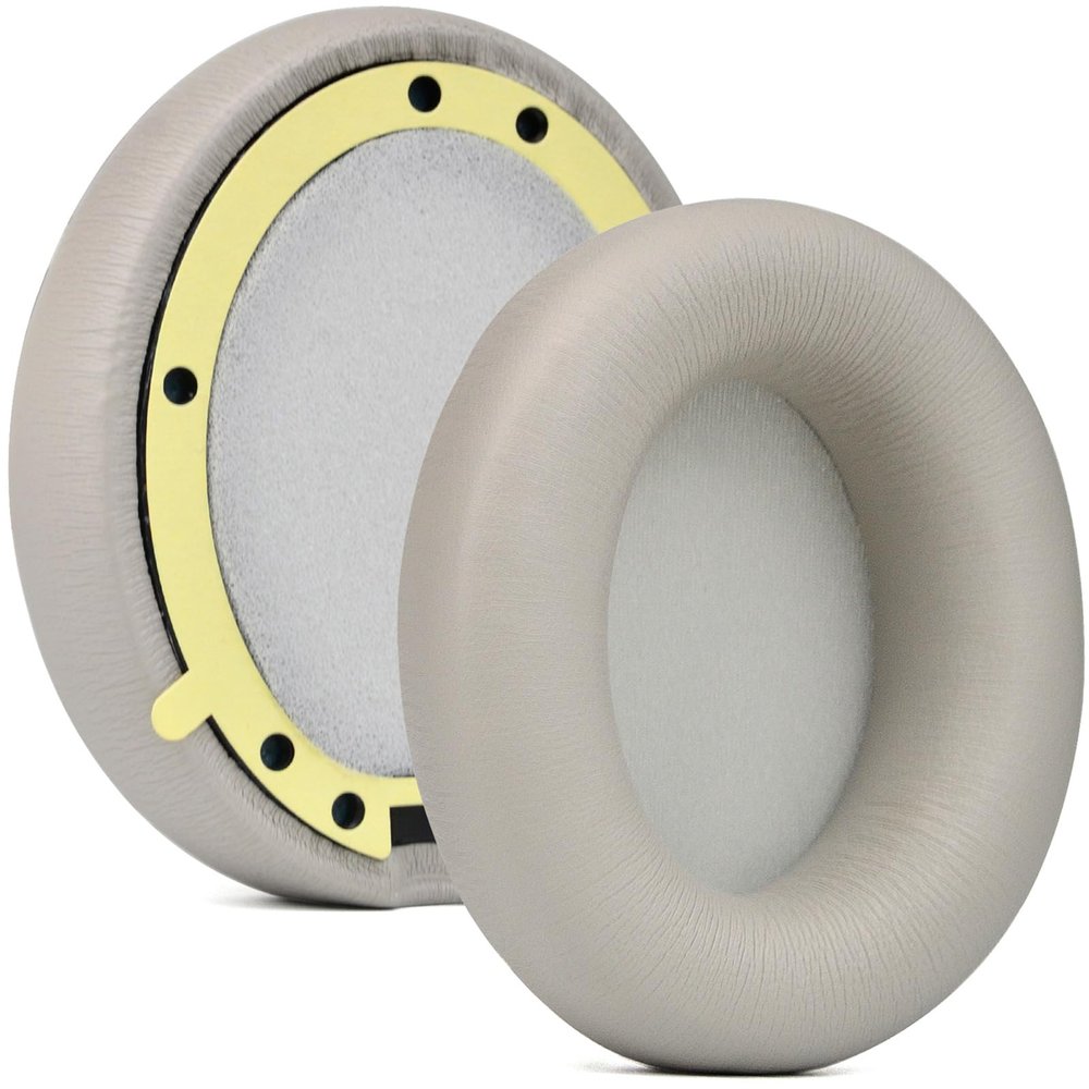 1Pair Earpads for Headphones Thick Foams Ear Pad Skin Friendly Ear Cushions Breathable Cover Sleeve Breathable Cover Effective Noise Isolation