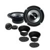 Alpine BRV-S65C 6.5" BassRev 2-Way Component Car Speakers (300W Peak) + NVX XBAF65 6.5"/6.75" Weatherproof Silicone Speaker Baffle Kit Bundle view 1